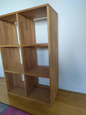 Vollholz Regal von Lutz - Schöner Zustand, Massives Echtholz Bild 4