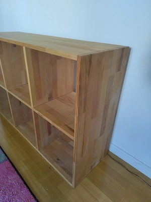 Vollholz Regal von Lutz - Schöner Zustand, Massives Echtholz Bild 3