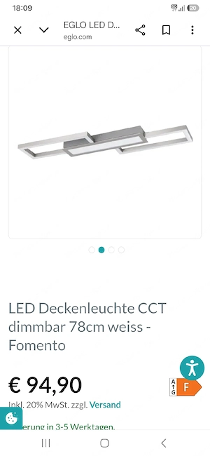 LED Deckenleuchte dimmbar Bild 4