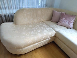 ZU VERSCHENKEN: Weiße Marken Couch Domicil in gutem Zustand (Zerlegbar für einfachen Transport) Bild 4