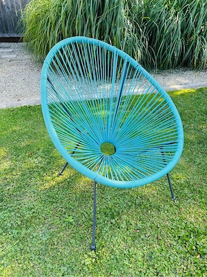 Gartensessel mit Tischchen Bild 3