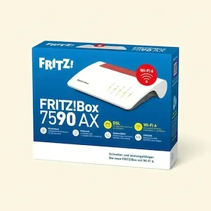 Verkaufe FRITZ!Box 7590 AX Exclusive Edition | DSL-Router  Bild 2