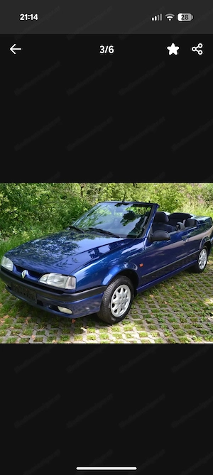Renault 19 Cabrio  Bild 4