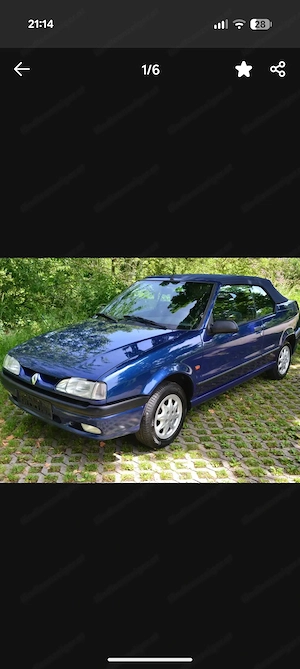 Renault 19 Cabrio  Bild 5