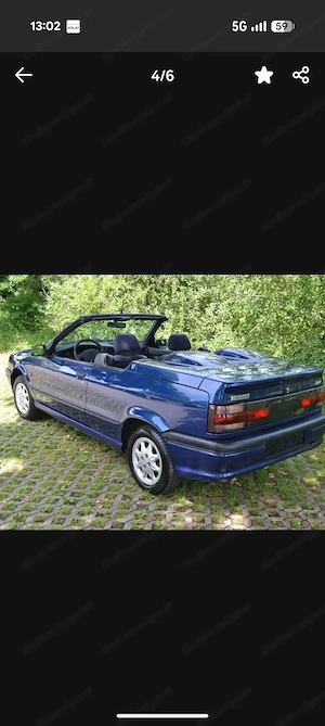 Renault 19 Cabrio  Bild 3