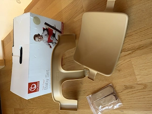 Stokke Tripp Trapp Natur inkl. original Baby Set   sehr guter Zustand Bild 5