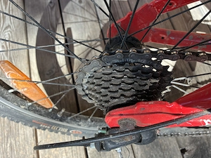 7 Gang Kinderfahrrad 20 Zoll zu verkaufen, niedrigste Sitzhöhe 60 cm , 7- 11 Jahre Bild 2