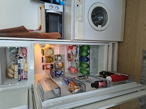 Küche weiß inkl. Herd, Kochfeld, Kühlschrank und Gefrierfach- 280 cm x 190 cm Bild 3