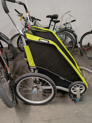 Thule Fahrradanhänger zu verkaufen  Bild 3