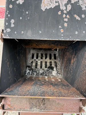 Holz Holzkohle Holzbriketts Grill Unikat Stecksystem Bild 3