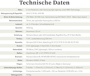 E-Bike GEERO 2 Touring Comfort  Vinyl  Bild 2