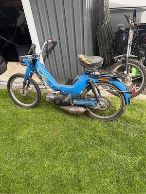 KTM Mofa   Moped blau   ohne Papiere   PUCH e50Motor Bild 3