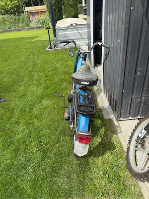 KTM Mofa   Moped blau   ohne Papiere   PUCH e50Motor Bild 4