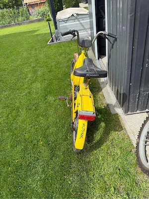 Piaggio Ciao gelb   Oldtimer Mofa   Bastlerfahrzeug Bild 5