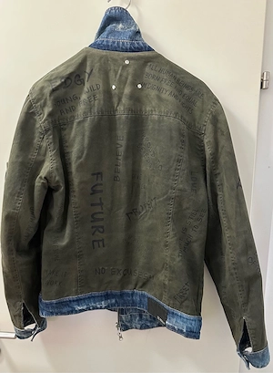 Herren Jeans  Armeegrün Wendejacke von be edgy Bild 5