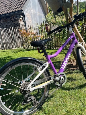  woom 4 Kinderfahrrad 20 Zoll   Lila (inkl. Schutzblechen)  Bild 2