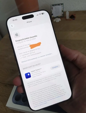 Iphone 17 pro max 256 blau wie neu Bild 4