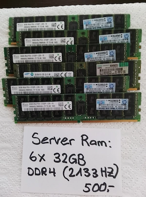 Server Ram,,,,32 GB,,,( 2133 Hz) Bild 2
