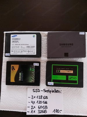 SSD Festplatten occ. gebraucht Bild 4