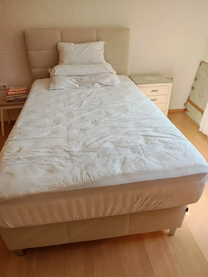 Boxspringbett 120x200 cm - fast neuwertig  Bild 3