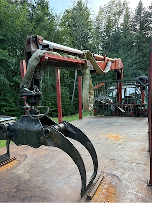 Rückewagen, Kranwagen, Hiab, Blockwagen, Holzwagen Bild 6