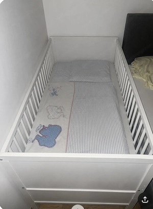 Babybett  Kinderbett zu verschenken Bild 3