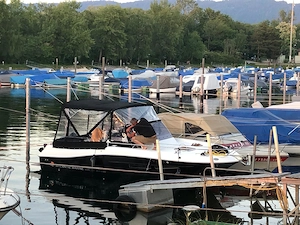 Motorboot ATLANTIC MARINE 690 Suncruiser Bild 8