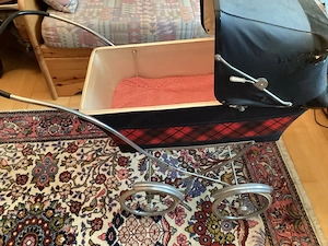 Alter Puppenwagen 50 er Jahre