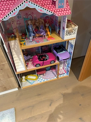 barbie puppenhaus groß Bild 3
