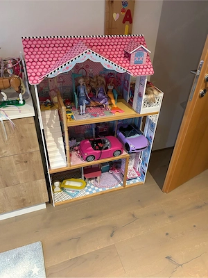 barbie puppenhaus groß Bild 2