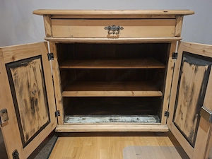 Kommode, Holz, alt Bild 2