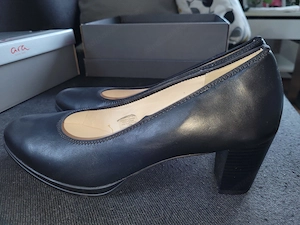 Nappalederschuhe Gr.7 schwarz Bild 2
