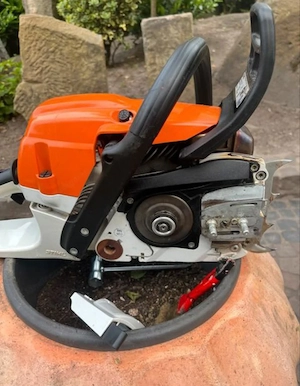 Stihl MS 261 C M Kettensäge mit 40 cm Schwert an Bild 3