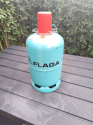 FLAGA Gasflasche 5 kg   leer, mit Schutzkappe