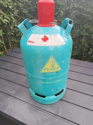 FLAGA Gasflasche 11 kg   leer, mit Schutzkappe