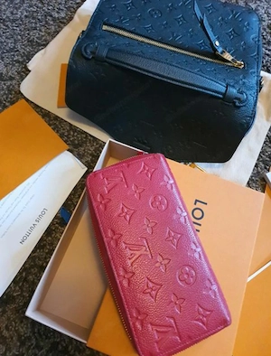 Louis Vuitton Metis Handtasche Schwarz mit Zubehör Bild 4