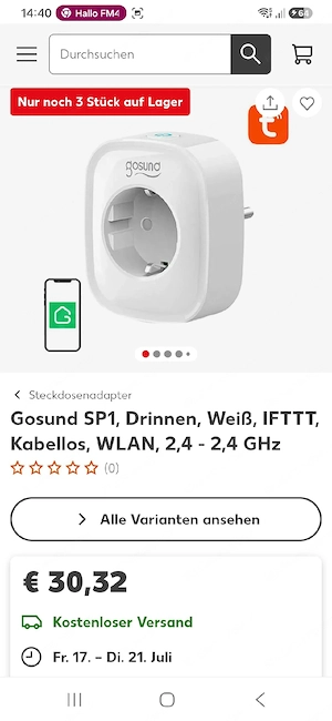 Infrarotheizung für 3-4 Zimmer, mit Thermostat, Zeitschaltung u Verbrauchmonitoring Bild 5