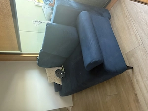Sofa 2m mit schlaffunktion und Bettkasten