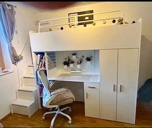 Neuwertiges Multifunktions-Hochbett mit Zubehör Bild 2