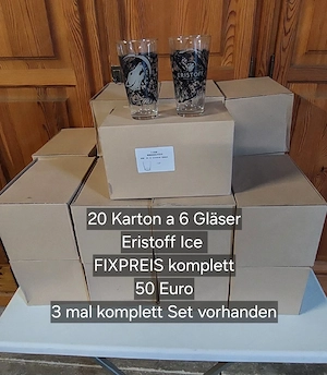 versch. Konvolut Gläser Eristoff Bild 2