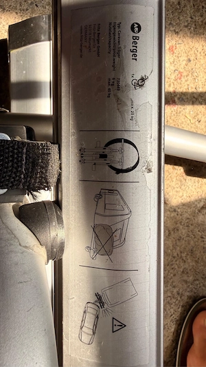 Deichsel-Fahrradträger