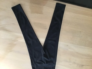 STOPP!  Sportleggings  Gr. 122 128, H&M, schwarz, neuwertig Bild 2