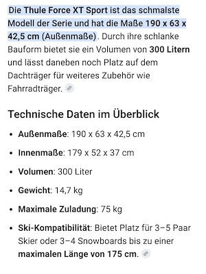 Thule Dachträger und Dachbox Bild 6