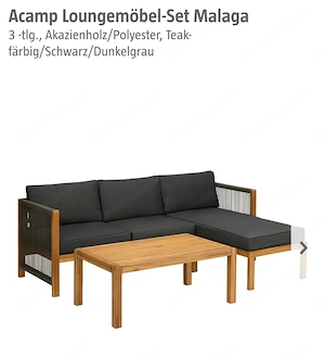 Loungeset 3 teilig komplett neu Bild 2