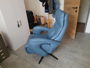 Fernsehsessel Leder Bild 2