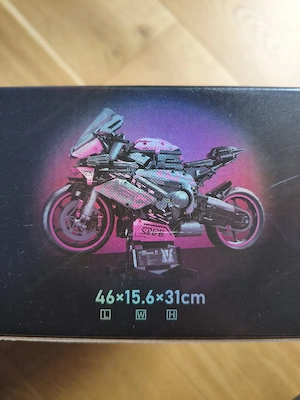 Motorrad 1:5   Machine Player 88819 (Pink)   NEU & OVP Bild 2