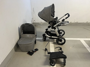 Kombi-Kinderwagen Condor 4 - inkl. Babywanne & Sportsitz Bild 3