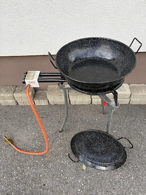 Paella Grillset Gasbrenner von Belseher Bild 2