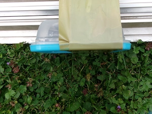 Vorhangschiene mit Klettverschlüßen Bild 4