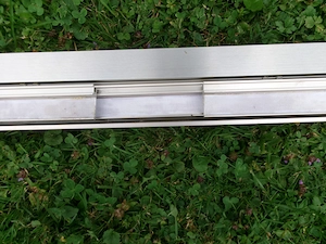 Vorhangschiene mit Klettverschlüßen Bild 2